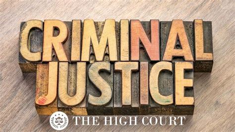 Criminal Justice Jobs - February 2024 - The High Court