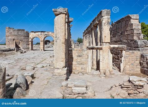 Pamukkale - Hierapolis stock photo. Image of history - 22733372