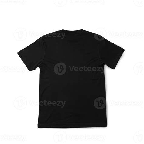 Black T shirt mockup, Realistic t-shirt 12027398 PNG