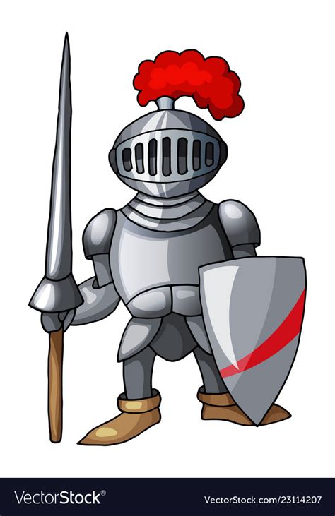 Medieval Knight Cartoon