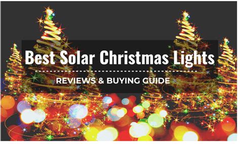 10 Best Solar Christmas Lights Reviews & Buying Guide