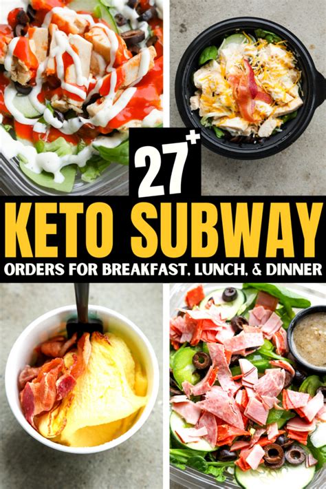 25+ Subway Keto Menu Items For 2024