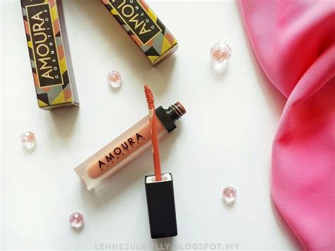 Amoura Cosmetics Liquid Lipstick - LENNE • That Lifestyle Blogger