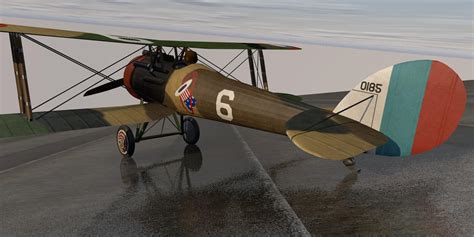 Nieuport-28 3D Model by ChipBassChaos