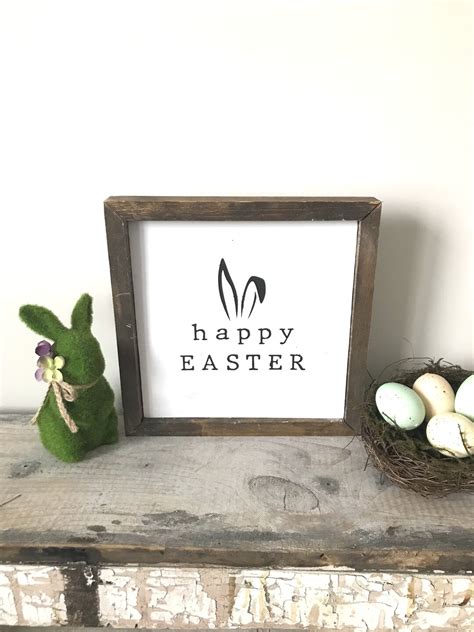 Easter Decor // Happy Easter // Happy Easter Sign // Easter - Etsy