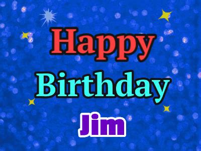 Happy Birthday Jim GIF 7