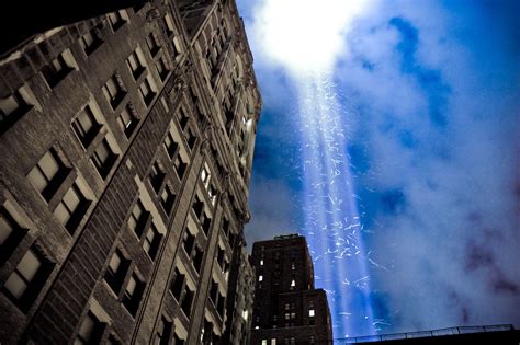 Tribute in Light Annual Memorial to 9/11 in NYC