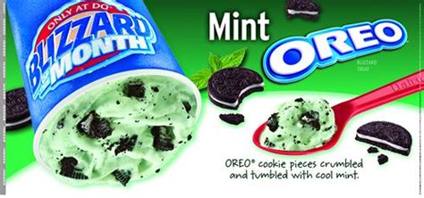 Mint Oreo Blizzard | Restaurant Magazine