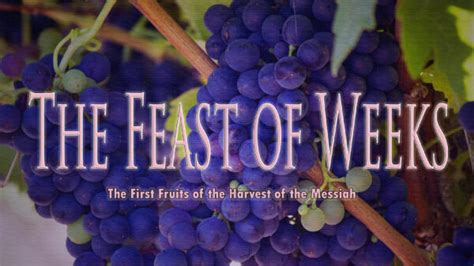 The Feast of Weeks – Taught of Yah