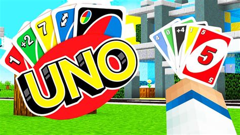 Minecraft UNO Mini Game (Multiplayer UNO Mini-Game) - YouTube