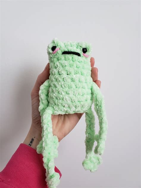 Adult Leggy Froggy Crochet Frog Plushie Frog Plushies Soft - Etsy