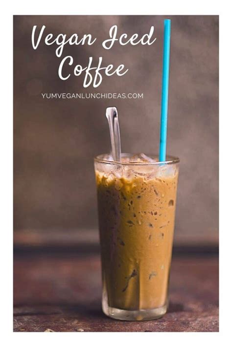 Vegan Iced Coffee Recipe | Vegan Iced Latte Recipe