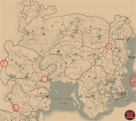 Red Dead Redemption 2 Trapper Map - Maps For You