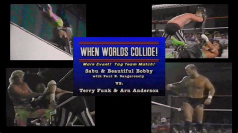 Sabu & Bobby Eaton vs. Terry Funk & Arn Anderson (ECW 1994) - YouTube