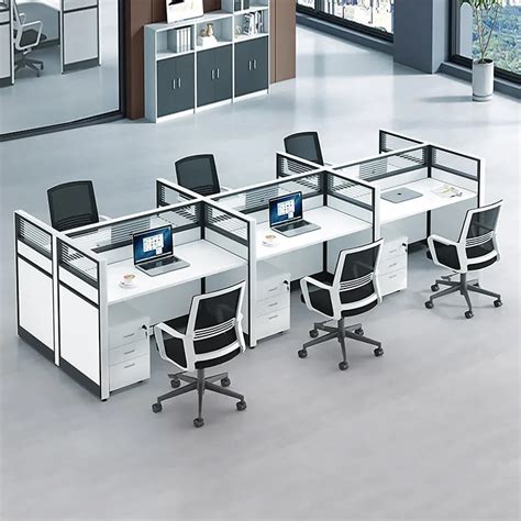 6 Seater Face to Face Office Workstation Desk | Cubic Interior Design