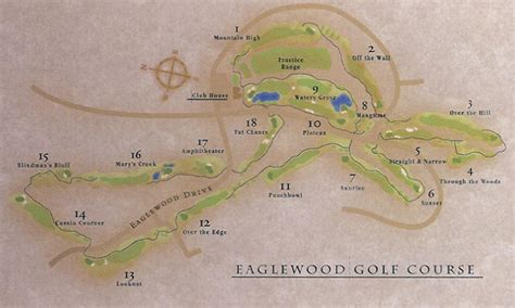 Eaglewood Golf Course - Layout Map | Utah PGA