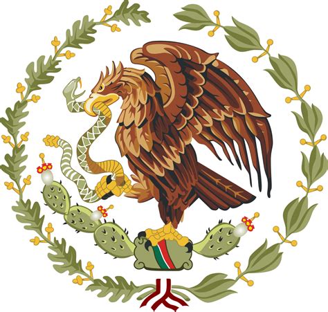 Mexican Coat Of Arms Svg Mexican Eagle Svg Silhouette Svg Png Dxf | Images and Photos finder