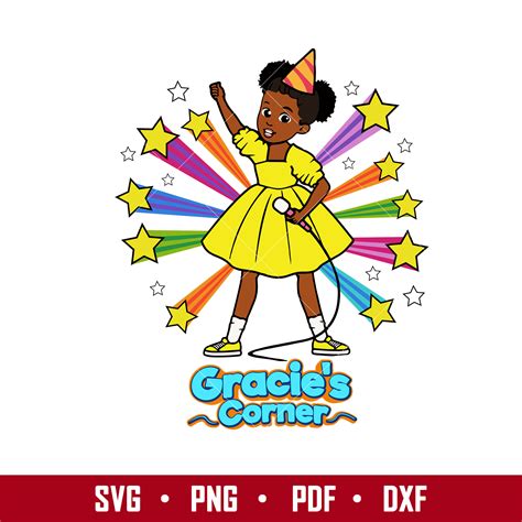 Gracie's Girl Birthday Svg, Gracie's Corner Birthday Clipart | Inspire Uplift