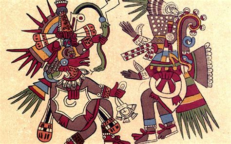 Quetzalcóatl, la serpiente emplumada de la mitología mexicana