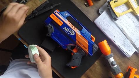 Nerf Rapidstrike Uzi mod | Part 1 - YouTube