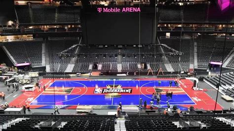 NBA UNVEILS THE NEW COURT FOR THE IN SEASON TOURNAMENT SEMIFINALS IN T ...