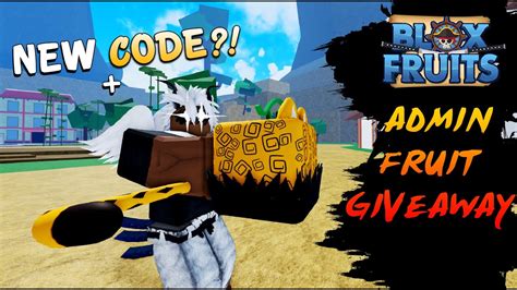 [CODE] Blox Fruits ADMIN INSANE FRUIT GIVEAWAY - YouTube