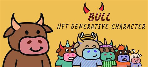 NFT BULL generative collection :: Behance