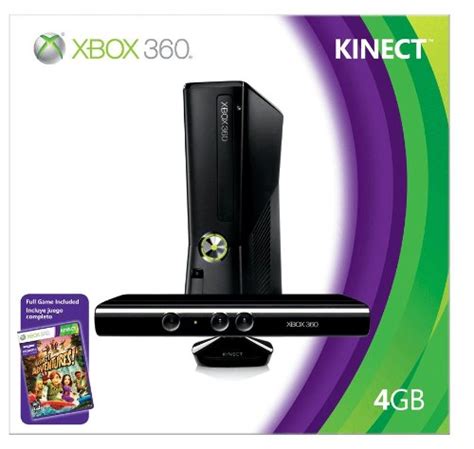 Amazon.com: Xbox 360 4GB Console with Kinect: Unknown: Video Games