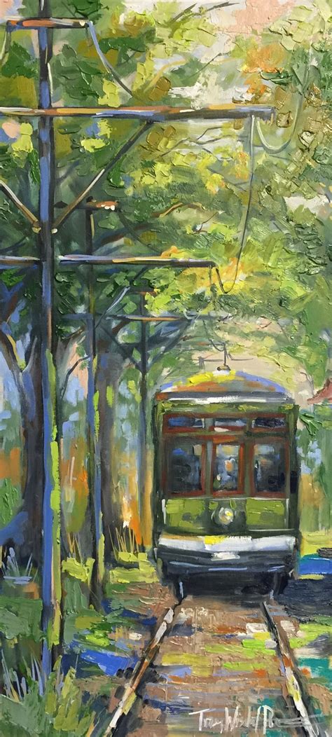 nola streetcar | New orleans art, Art, Painting