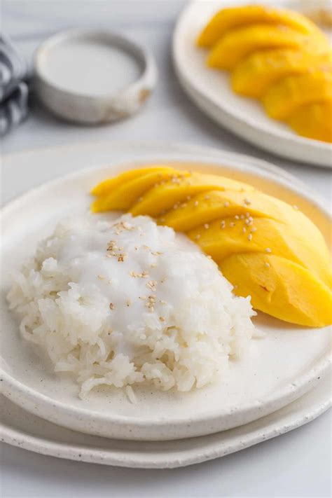 Thai Mango Sticky Rice | Khaoniao Mamuang Recipe