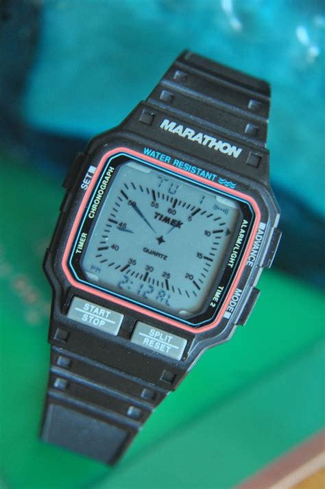 TIMEX - MARATHON - DigitalHands - Vintage Digital Watch - Digital-Watch.com