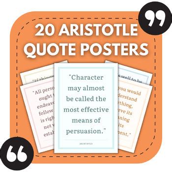 20 Aristotle Posters for Library & Philosophy Classroom Decor | TpT