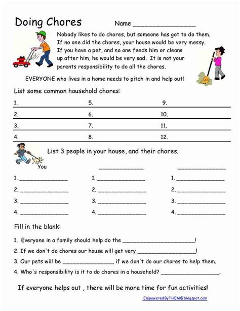 30++ Life Skills Worksheets – Worksheets Decoomo