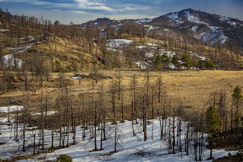 Laramie Peak || Wheatland, WY - Sunset in late winter at Laramie Peak ...