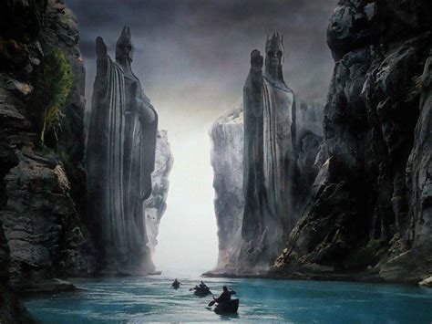 The Lord Of The Rings, Movies, Argonath, The Lord Of The Rings: The Fellowship Of The Ring ...