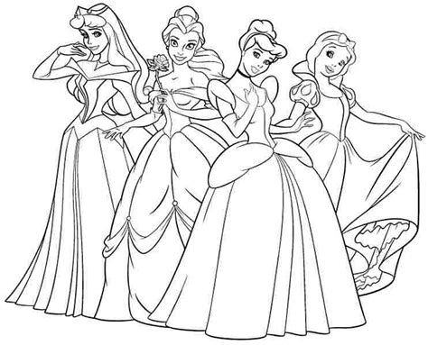 760 Collections Coloring Pages Disney Princess Printable Best Free ...