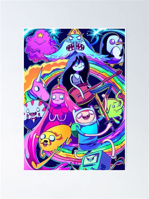 "Adventure Time!" Poster for Sale by lrnl | Redbubble