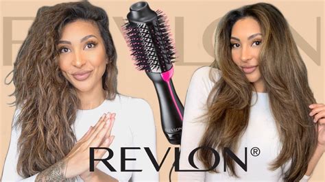 REVLON ONE STEP HAIR DRYER REVIEW ON THICK, COURSE, CURLY/WAVY HAIR - YouTube