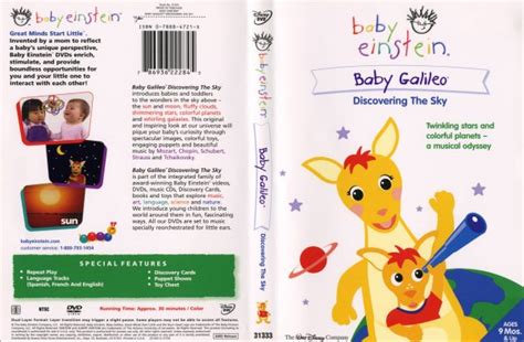 Baby Einstein: Baby Galileo - Discovering The Sky - 786936222845 - Disney DVD Database