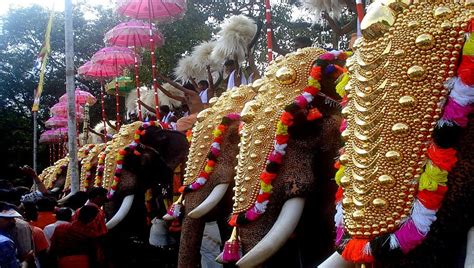 Most famous festivals and events of Kerala - Kerala Temple Festivals