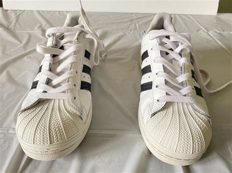 Adidas Women White Leather Tennis Shoes Size 6.5 - Gem