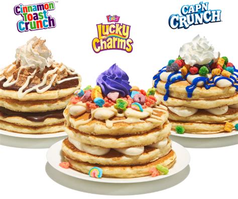 IHOP® Cereal Pancakes & Milkshakes - A Nostalgic Limited Time Offer ...