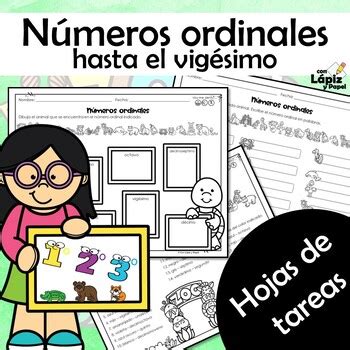 Números Ordinales hasta el Vigésimo | Ordinal Numbers in Spanish