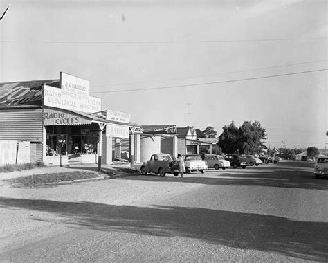 Negative - Streetscape, Heyfield, Victoria, 1958