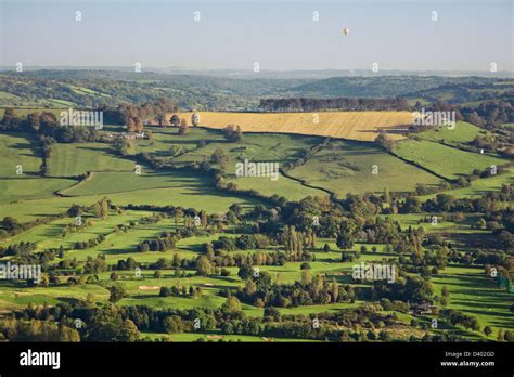 Countryside england aerial somerset hi-res stock photography and images ...