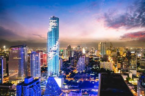 MahaNakhon Tower and Skyscraper Stock Photo - Image of metropolitan, landscape: 108045554