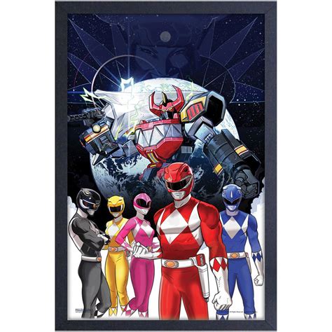 Power Rangers Megazord Poster Painting canvas 24*36inch hajj.gov.eg