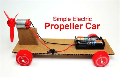 Learn how to make a simple electric propeller car using basic parts and some creativity… | Steam ...