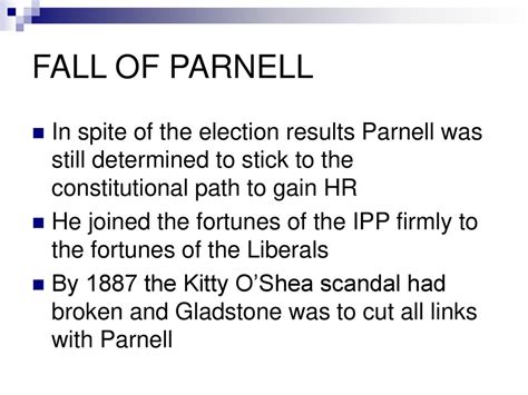 GLADSTONE, PARNELL AND HOME RULE - ppt download