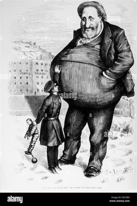 Anti-Tammany Hall Political Cartoon featuring William M. "Boss Stock ...